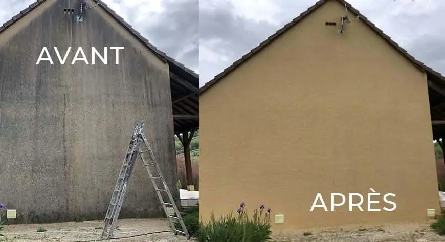 Façade : avant et après travaux